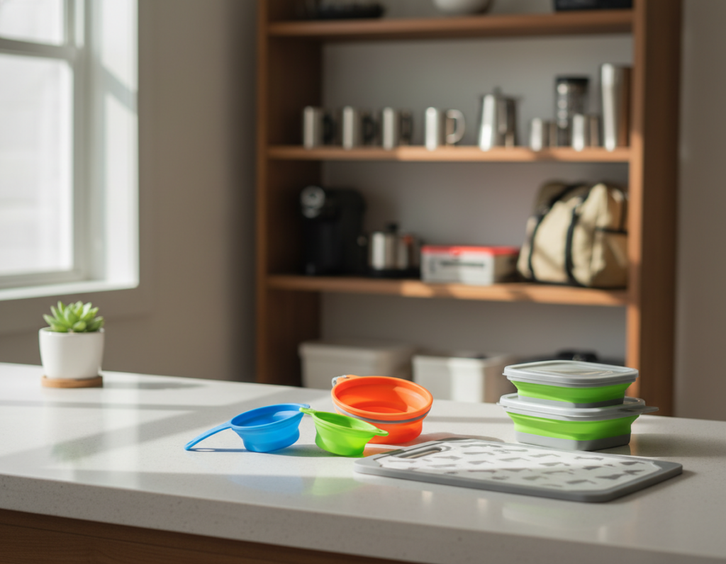 Foldable Kitchen and Travel Accessories That Actually Save Valuable Space Every Day