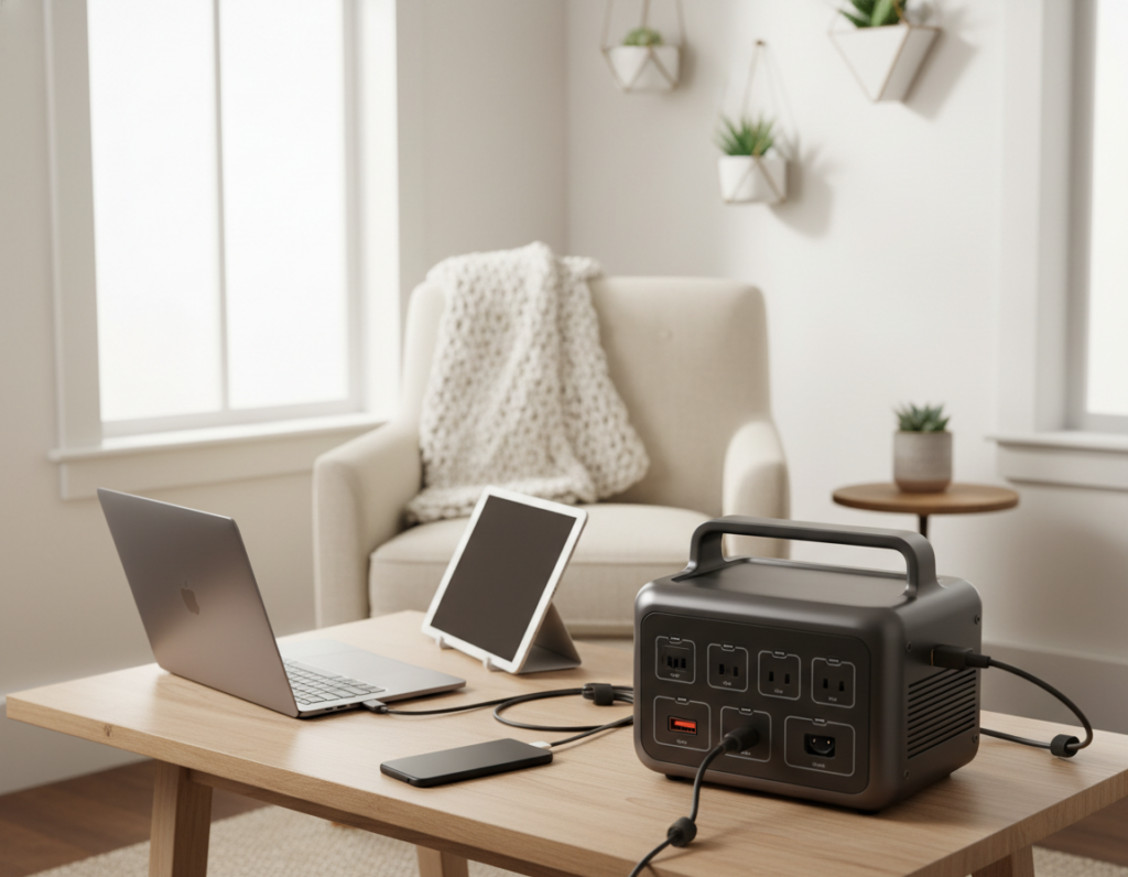 Portable Power Station Setups That Keep Small Interiors Looking Clean and Organized
