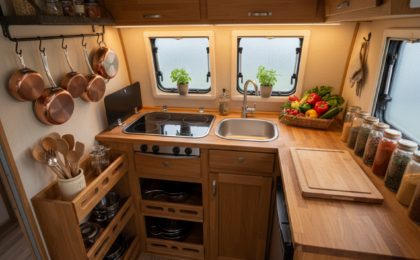 small kitchen counter ideas