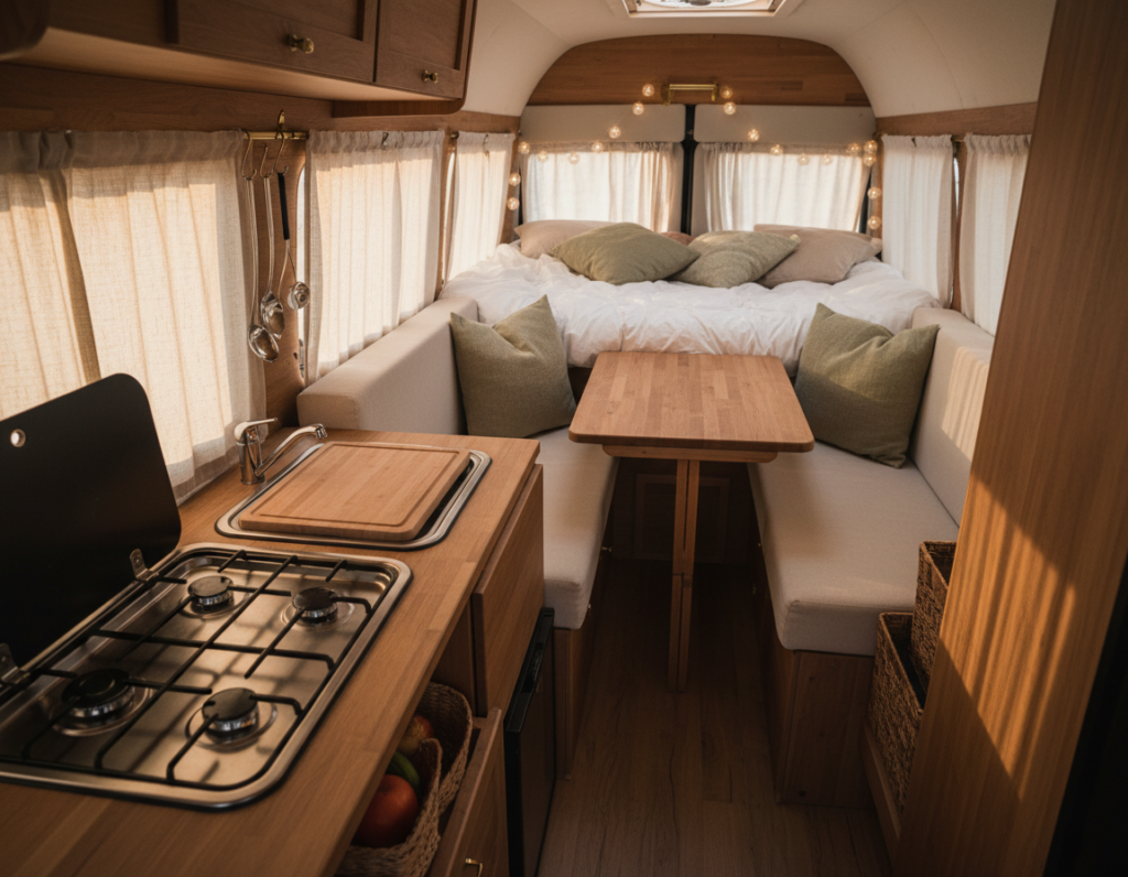 Simple Interior Choices That Make Long-Term Van Living Feel Less Mentally Exhausting