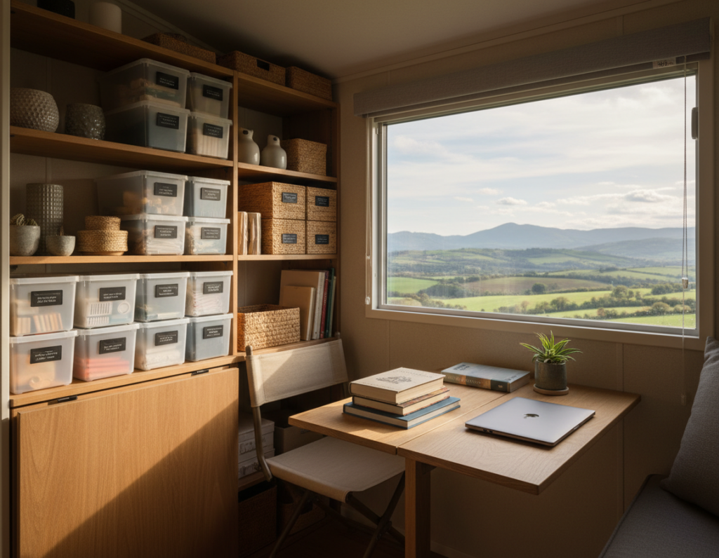 The Organization Habits That Make Tiny Mobile Spaces Easier to Maintain Every Single Day